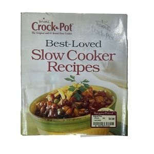 Best-Loved Slow Cooker Recipes by CROCKPOT Crock Pot The Original HARDCOVER BOOK